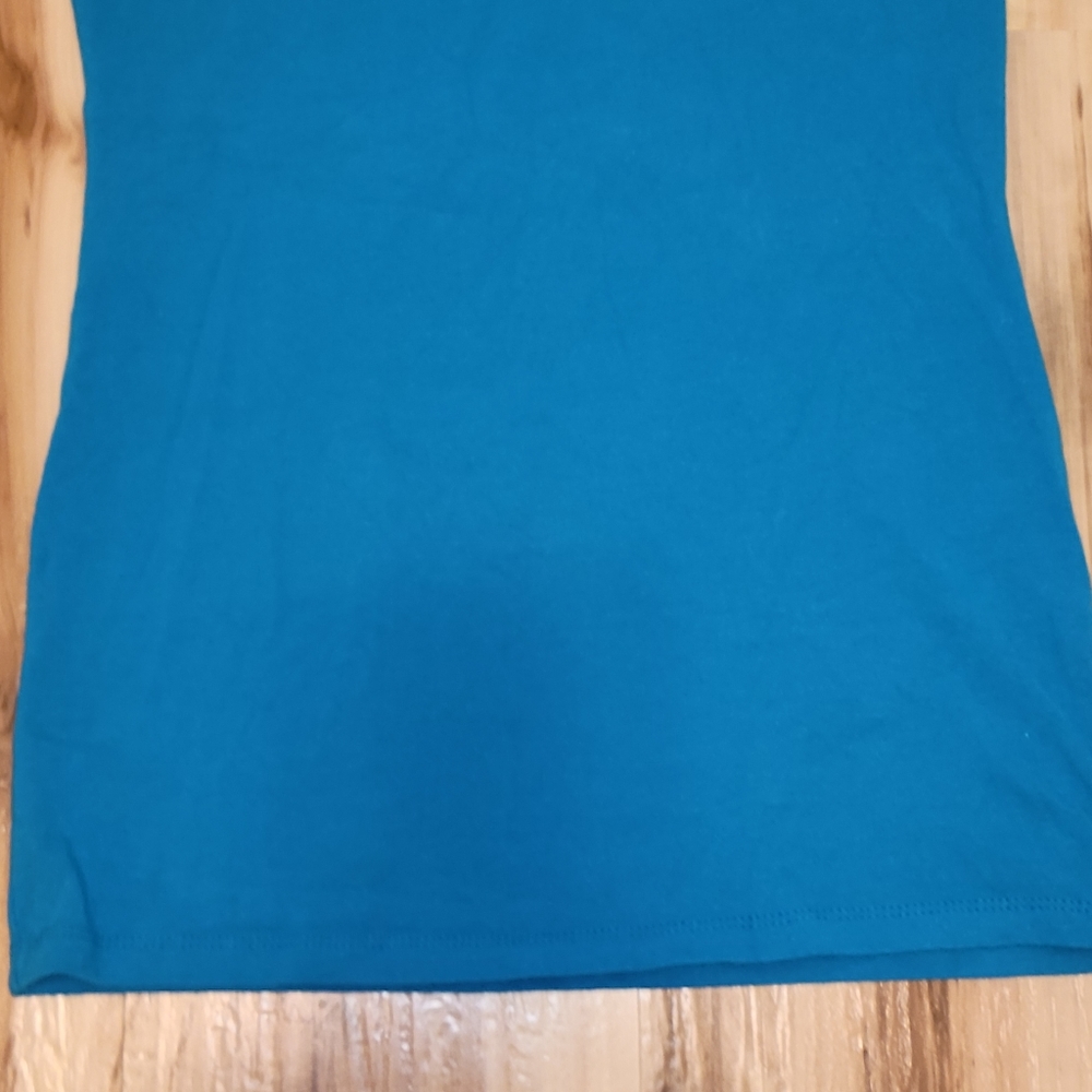 Turquoise Medium Racerback Tank - Picture 3 of 4